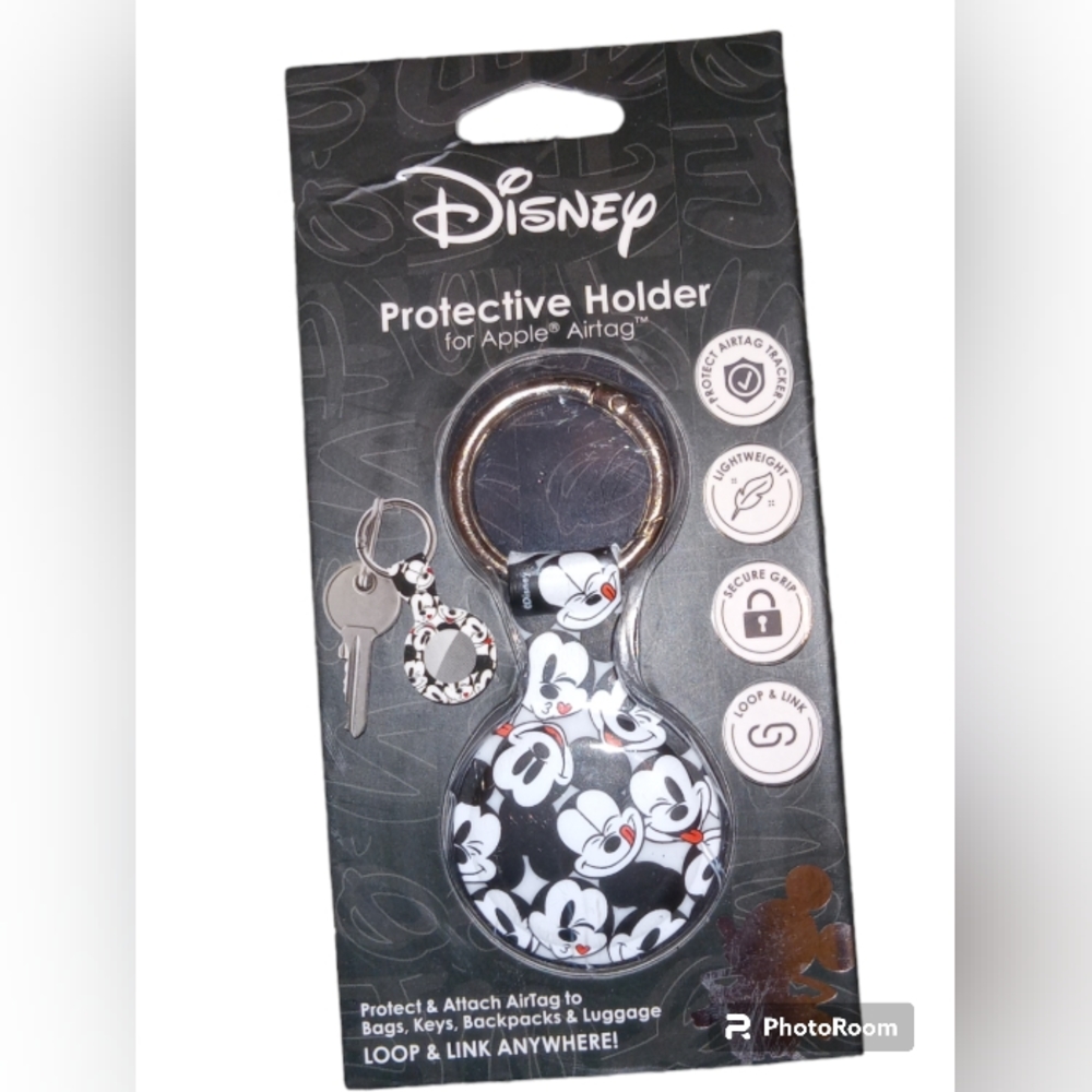 New Disney Mickey Mouse Protective Holder for  Apple Airtag